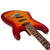 Used 2005 Fender Standard Stratocaster FMT Electric Guitar MIM w/ Hard Case - Cherry Sunburst 40090-S000085718 View 4