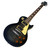 Used 2000 Epiphone 7-String Les Paul Electric Guitar MIK - Transparent Black 40090-S000085731 View 2