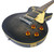 Used 2000 Epiphone 7-String Les Paul Electric Guitar MIK - Transparent Black 40090-S000085731 View 3