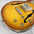 Used Epiphone Les Paul Standard Florentine Pro Semi-Hollowbody Electric Guitar Honey Burst 40051-S000120210 View 5