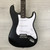 Used Squier BY FENDER STRATOCASTER S Type Electric Guitar Black 6-String 41124-S000214239 View 1