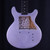 Used Harley Benton DOUBLE CUT HUSK Electric Guitar Silver/Gray 6-String 41140-S000141044 View 1