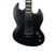 Used FESLEY FSG350 SG Type Electric Guitar Black 6-String 41120-S000039306 View 1
