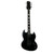 Used FESLEY FSG350 SG Type Electric Guitar Black 6-String 41120-S000039306 View 3