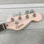 Used Squier FSR Paranormal Rascal HH SHP Bass Guitar Pink 40051-S000120275 View 7