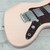 Used Squier FSR Paranormal Rascal HH SHP Bass Guitar Pink 40051-S000120275 View 5