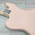 Used Squier FSR Paranormal Rascal HH SHP Bass Guitar Pink 40051-S000120275 View 9