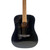 Used Dean AX D Mahogany CBK Black Dreadnought Acoustic Guitar 40090-S000085801 View 1