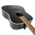 Used Dean AX D Mahogany CBK Black Dreadnought Acoustic Guitar 40090-S000085801 View 4