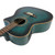 Used Dean Exotica Quilt Ash Acoustic-Electric Guitar Transparent Blue Satin 40090-S000085809 View 5