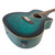 Used Dean Exotica Quilt Ash Acoustic-Electric Guitar Transparent Blue Satin 40090-S000085809 View 3