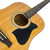 Used Ibanez IJV50 JamPack Dreadnought Acoustic Guitar Natural 40090-S000085813 View 9