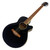 Used Ibanez AEG4JP-BK Acoustic-Electric Guitar Black 40090-S000085820 View 2