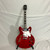 Used GROTE 335 Semi-Hollow Electric Guitar Red 6-String 41128-S000115801 View 8