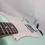 Used Fender TOM DELONGE SURF GREEN S Type Electric Guitar Green 6-String 40081-S000115052 View 19