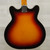 Used Fender Modern Player Coronado II Semi-hollow Electric Guitar Sunburst 40015-S000342921 View 3