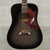 Used Epiphone Dove Studio Solid Top Acoustic Guitar Black @ Neck 40015-S000342922 View 1