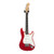 Used Squier Mini Strat Electric Guitar Red 6-String 41117-S000057059 View 3