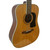Used Washburn D10S12 NO ELECTRONICS Laminate Top Acoustic Guitar Wood 40009-S000317860 View 4