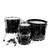 Used Tama Starclassic Walnut/Birch 4 pieceDrum Shell Kit Piano Black 41119-S000039519 View 2