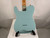 Used Squier CV 50S TELE SNB T Type Electric Guitar Blue 6-String 40012-S000318192 View 6