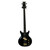 Used Lotus L750 Vintage Bass Guitar Black 4-String 40009-S000317892 View 2