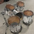 Used DW COLLECTORS SERIES 5 PC WHITE GLASS Drum Shell Kit 41106-S000103941 View 3