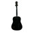 Used Fender CD-60 DREAD Laminate Top Acoustic Guitar Black 40009-S000317934 View 7