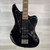 Used Squier Classic Vibe Jaguar Bass - Black 40112-S000181653 View 1