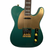 Used Squier 40TH ANNIVERSARY TELECASTER GOLD EDITION T Type Electric Guitar Green 6-String 41120-S000039416 View 1