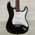 Used Squier Bullet Strat Electric Guitar Black 40015-S000343026 View 1