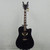 Used Dean V WING Laminate Top Acoustic Guitar Black 40042-S000277336 View 2