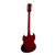 Used Harley Benton DC-580 SG Type Electric Guitar Red 6-String 41120-S000039442 View 6