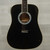 Used American Legacy AL-100 Laminate Top Acoustic Guitar Black 40015-S000343062 View 1