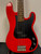 Used Samick SILVERTONE SSLB-11/R J BASS J Type Bass Guitar Red 4-String 41129-S000020834 View 2