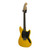 Used Squier Mustang Offset Double Cutaway Electric Guitar Yellow 6-String 41117-S000057132 View 3