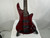 Used Schecter GRYPHON 4 BASS Modern Metal Bass Guitar Red 4-String 40012-S000318305 View 1