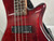 Used Schecter GRYPHON 4 BASS Modern Metal Bass Guitar Red 4-String 40012-S000318305 View 6