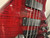 Used Schecter GRYPHON 4 BASS Modern Metal Bass Guitar Red 4-String 40012-S000318305 View 9