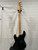 Used Hamer CRUISE Vintage J Type Bass Guitar Black 4-String 41132-S000013839 View 3