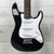 Used Squier Stratocaster Mini Electric Guitar Black 40051-S000120344 View 1