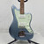 Used Fender player Jazzmaster Limited Ice Blue Metal Offset Double Cutaway Electric Guitar Blue 6-String 40042-S000277437 View 1