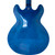 Used Firefly 335 Electric Guitar Blue 6-String 41126-S000093513 View 4