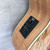 Used Ibanez Exotic Wood B20 Laminate-Top Spalted Maple Fretless Acoustic/Electric Bass 41124-S000214482 View 2