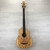 Used Ibanez Exotic Wood B20 Laminate-Top Spalted Maple Fretless Acoustic/Electric Bass 41124-S000214482 View 9
