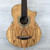 Used Ibanez Exotic Wood B20 Laminate-Top Spalted Maple Fretless Acoustic/Electric Bass 41124-S000214482 View 1
