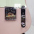 Used Harley Benton VT T Type Electric Guitar Pink 6-String 40042-S000277533 View 7