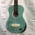 Used Luna AURORA AUD MPD2 MERMAID Laminate Top Acoustic Guitar Blue 41125-S000043005 View 1