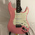 Used Squier BULLET STRAT S Type Electric Guitar Pink 6-String 41128-S000115987 View 1