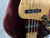 Used Squier 40TH ANN. GOLD EDITION JAZZ BASS J Type Bass Guitar Red 4-String 40012-S000318538 View 6